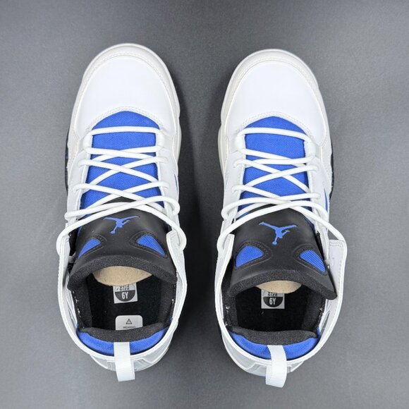 Air Jordan Flight Club 91 GS 'White Hyper Royal' - Picture 3 of 15